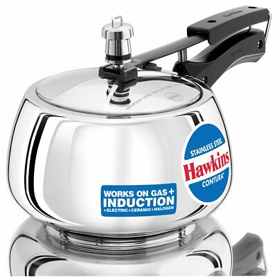 #ad Hawkins Stainless Steel Contura Induction Pressure Cooker 3 Litre Silver SSC30 $86.76