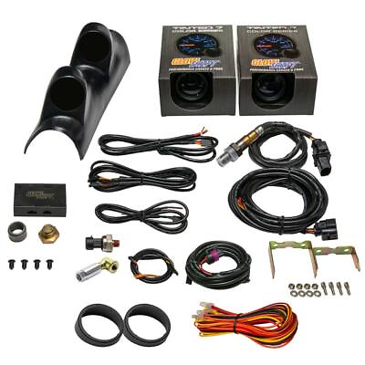 #ad GlowShift T7 100 Fuel PSI amp; Digital Wideband Gauges Pod for 93 02 Chevy Camaro $324.99