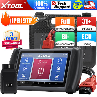 #ad XTOOL IP819TP Auto Scanner Full Diagnostic Bidirectional TPMS Activation Tools $559.00
