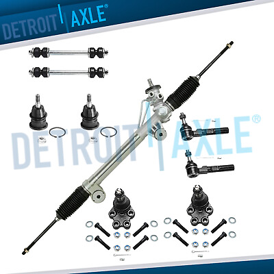 #ad 9pc Rack and Pinion Ball Joint Tie Rods for Chevy Silverado GMC Sierra 1500 RWD $238.99