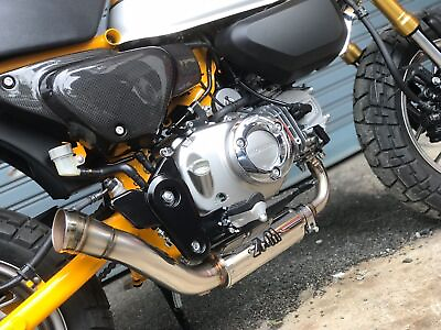 #ad ZoOM Exhaust Brute Honda Monkey 125 Full System 2018 2024 Low Mount AU $421.19