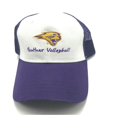 #ad UNI Panther Volleyball University Northern Iowa Hat Cap Strapback Purple BxA1 C $9.99