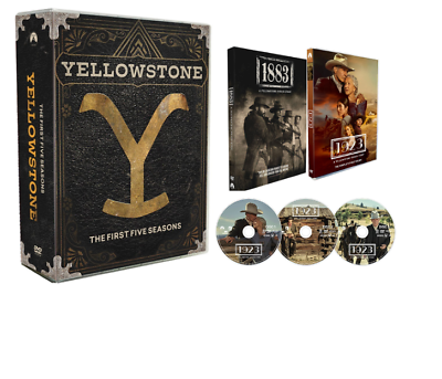 #ad #ad Yellowstone The Complete Series 1234amp;5 Part 1 amp; 1883 1923 DVD Region 1 *NEW* $45.99