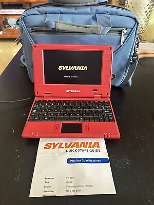 #ad Sylvania SYNET07526 7in. 2GB ARM ARM9 128MB Netbook red $139.99