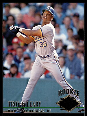 #ad 1994 Ultra #81 Troy O#x27;Leary Rookie Milwaukee Brewers $1.60