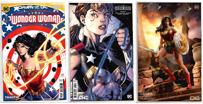 #ad Wonder Woman #3 MAIN Cover A B Lee E McFarlane Variant Comic SET 2023 $14.99