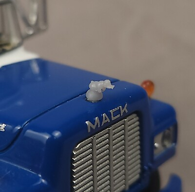 #ad 1:64 3D Printed Death Proof Duck Hood Ornament Mack R First Gear DCP Rubber Duck $3.50