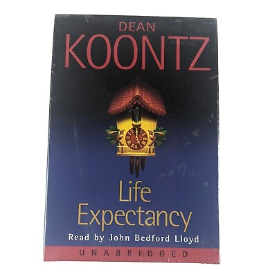 #ad Life Expectancy by Dean Koontz Novel Audio Book on Cassette Tape $17.89