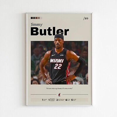 #ad Jimmy Butler poster Miami Heat art Basketball print Butler Miami Heat Print $41.31