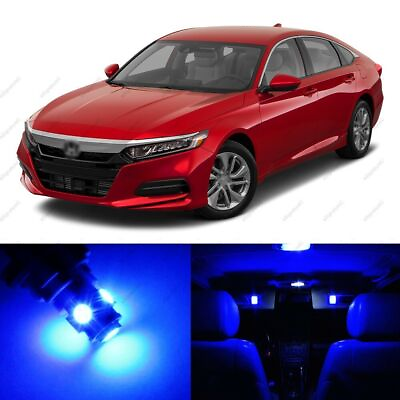 #ad 14 x Blue LED Lights Interior Package For Honda ACCORD 2013 2023 PRY TOOL $12.99