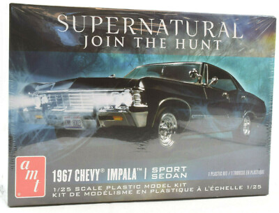 #ad AMT quot;Supernaturalquot; 1967 Chevy Impala Sport Sedan 1:25 Plastic Model Car Kit 1124 $29.59