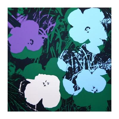#ad #ad Andy Warhol quot;Flowers 11.64quot; Sunday B Morning Fine Art Silk Screen $750.00