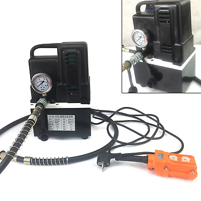#ad High Pressure Electric Driven Hydraulic Pump 1.2KW Pump 110V Single Acting Valve $261.25