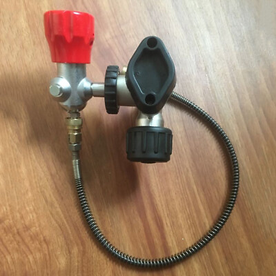 #ad For PCP Air Tank S 4500Psi SCBA Fill Station Charging Adapter Regulator Valve $71.00