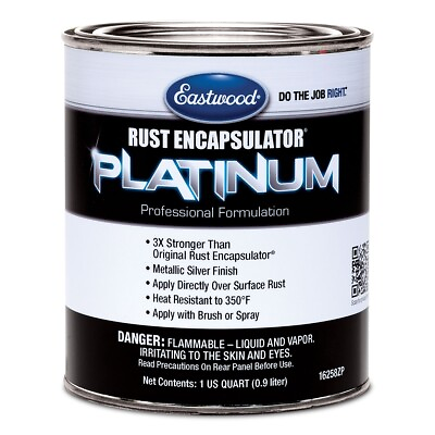#ad Eastwood Rust Encapsulator Platinum 1 Quart UV Resistant High Tech Formula $55.99