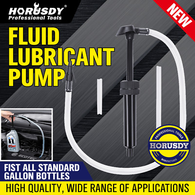 #ad Fluid Pump for Gallon Bottles Hand Transfer Pump Gear Oil Fluid Transmission $8.99