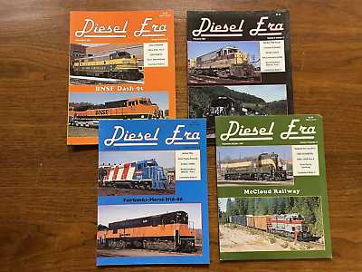 #ad Lot of 28 Vintage DIESEL ERA Railroad Magazine 1997 2002 $99.00