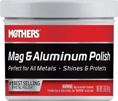 #ad Mothers Mag amp; Aluminum Wheel Polish 5 oz Container $7.90