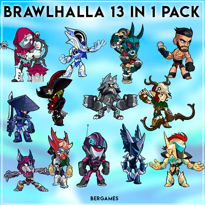 #ad #ad Brawlhalla 13 in 1 Bundle Prime Pack $7.79