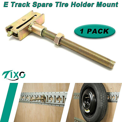 #ad 1PC E Track Spare Tire Trailer Mount for Enclosed Trailer Truck Semi w 5” Bolt $7.99