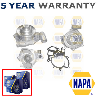#ad NAPA Water Pump Fits Porsche 911 2000 2005 3.6 99610601172 GBP 187.16