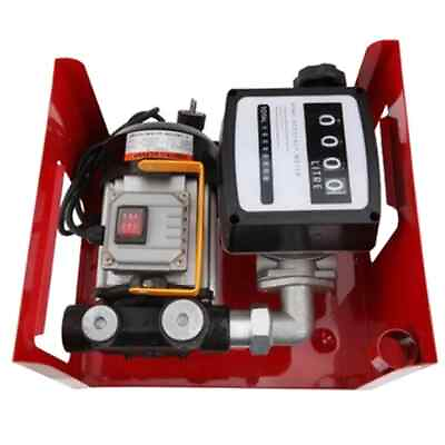 #ad JYB 60 60L Min 220V Diesel Transfer Pump with Digital Mechanical Flow Meter $429.99