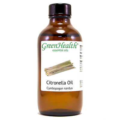 #ad 4 fl oz Citronella Essential Oil 100% Pure amp; Natural GreenHealth $12.99
