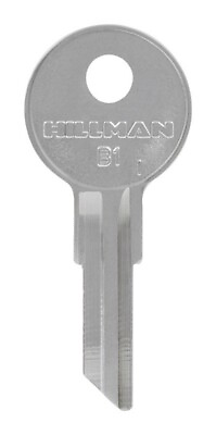 #ad Hillman 83898 B 1 Automotive Single Sided Blank Key for Briggs Pack of 10 $11.63