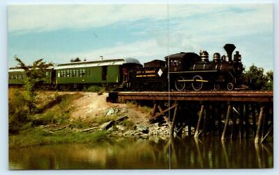 #ad WINNIPEG Manitoba Canada City Hydro STEAM RAILROAD TRAIN c1970s Postcard $5.08