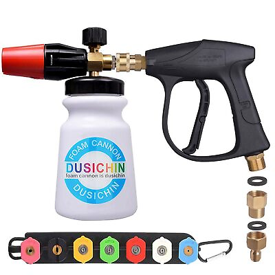 #ad Foam Cannon Spray Lance Thick Foam Dispenser Pressure Washer Sprayer Gun 3000... $55.31