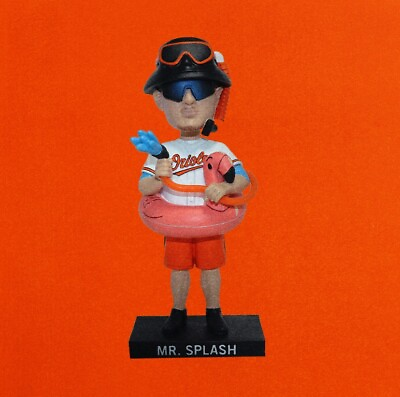#ad Baltimore Orioles Mr. Splash Bobblehead SGA 5 10 24 Presale Mr Mister $54.95