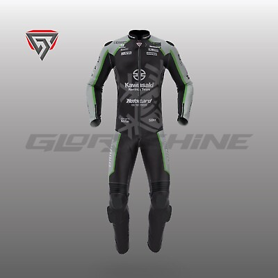 #ad Alex Lowes Black Motorbike Racing Suit Kawasaki Jerez Test Suit 2022 $240.00