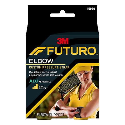 #ad FUTURO Custom Pressure Strap Soothing Pad Delivers Targeted Pressure Adjust... $35.19