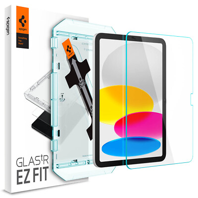 #ad iPad 10.9quot; 2022 Screen Protector Spigen GlasTR EZ Fit Tempered Glass $17.99