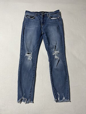 #ad Judy Blue 15 32 32x26 Skinny Fit Jeans Women#x27;s Distressed $24.95