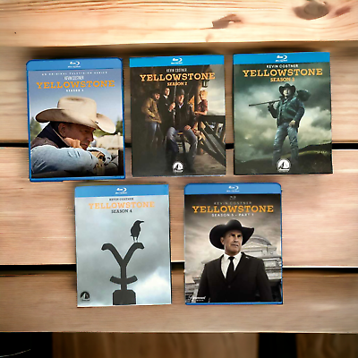 #ad #ad Yellowstone the Complete TV Series Seasons 1 5 BLU RAY 17 Disc Set 1 2 3 4 5 $53.19