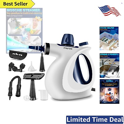 #ad Handheld Pressurized Steam Cleaner Multi Surface Steamer with 11 Piece Acce... $95.99