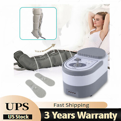 #ad Leg Foot Massager Machine Therapy Lymphatic Drainage Pressure Recovery Boots NEW $197.40
