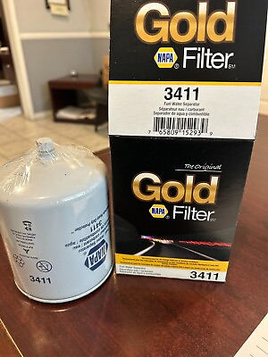 #ad #ad NAPA GOLD FUEL water seperator FILTER 3411 NEW IN BOX $20.00