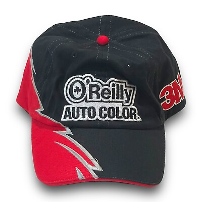 #ad OReilly Auto Color Shockwave Embroidered Logo Hat 2000s Strapback Cap $19.99
