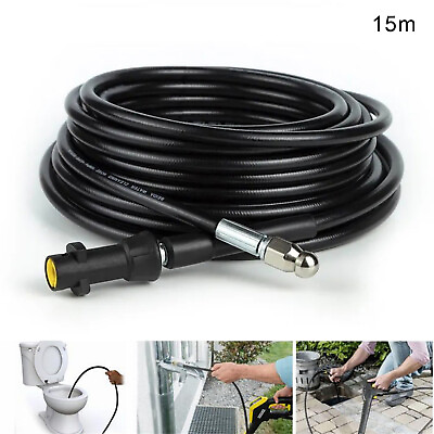 #ad 5M 20M High Pressure Washer Hose Connector Water Cleaning Pipe Replacement Hose $58.94
