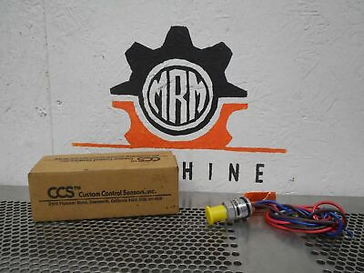 #ad CCS 607G3 Pressure Switch 1500PSIG 7A 125 250VAC New Old Stock $59.99