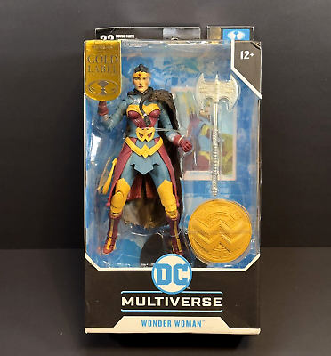 #ad DC Comics Multiverse McFarlane Gold Label Wonder Woman Endless Winter 062722SR $15.27