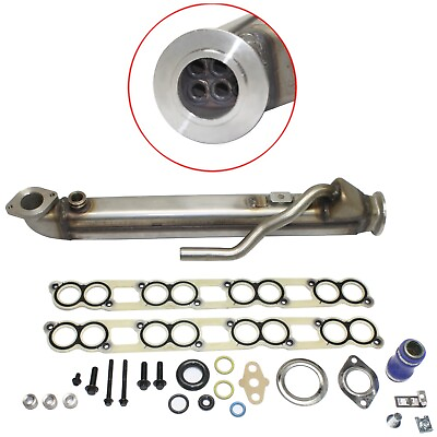 #ad Upgraded EGR Cooler Kit W Gaskets Fits 04 10 Ford 6.0L Power stroke Turbo Diesel $107.23