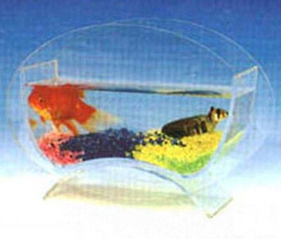 #ad #ad Table Top Home Beta Fish Bubble Aquarium Bowl Tank Fishbowl $12.99