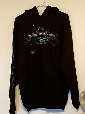 #ad NEW Black Ford Powered hoodie Size Large $70.00