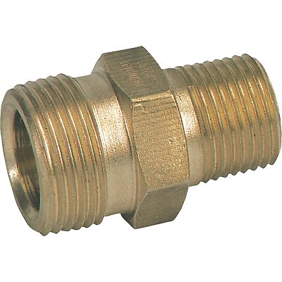 #ad General Pump Pressure Washer Quick Connect Adapter 3 8in Inlet 4000 PSI Brass $13.99