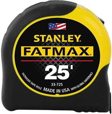 #ad STANLEY FATMAX Tape Measure 25 Foot 33 725 $21.00