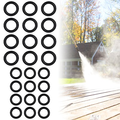 #ad Enhanced Water Efficiency with 50 Pack O Rings for High Pressure Washers $7.42