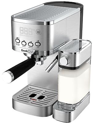 #ad Geek Chef Espresso And Cappuccino Machine With Automatic Milk Frother20Bar Espr $399.99